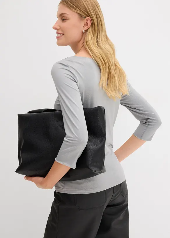 Glanzend shirt, bonprix