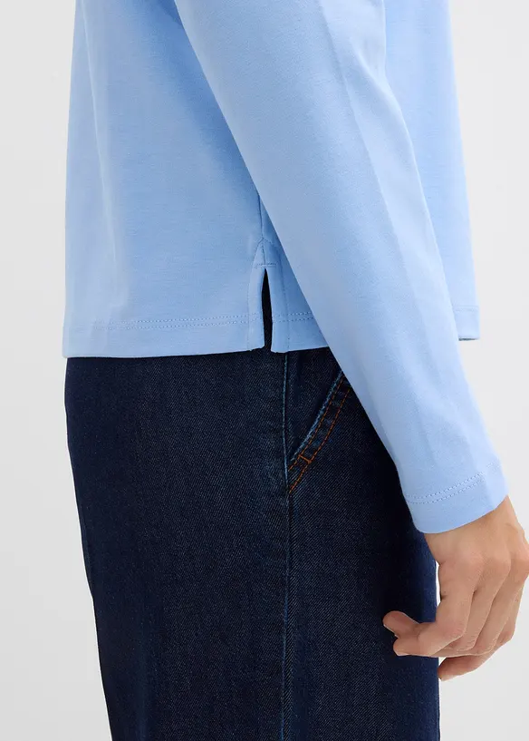 Poloshirt van zwaar biologisch katoen, bonprix