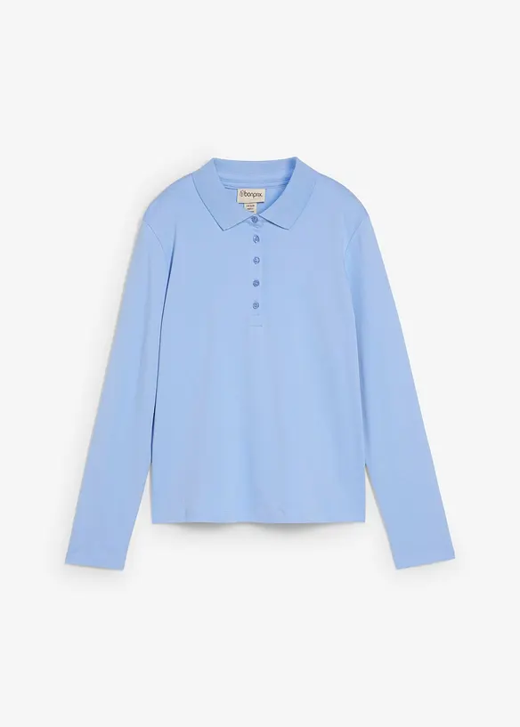 Poloshirt van zwaar biologisch katoen, bonprix