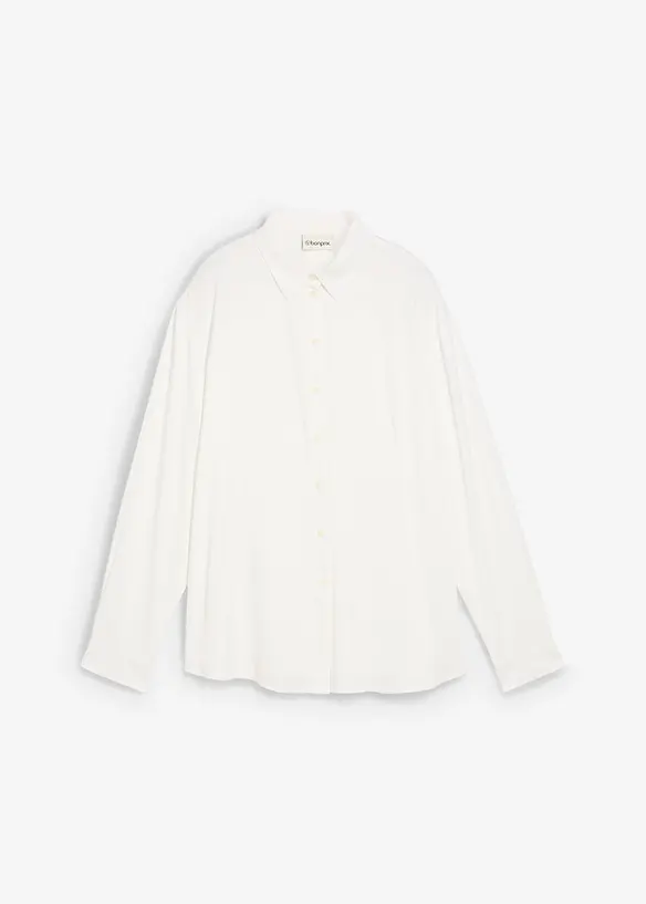 Overhemdblouse van zachte viscose, bonprix