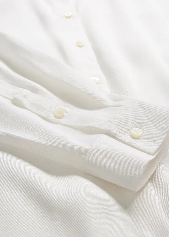 Overhemdblouse van zachte viscose, bonprix