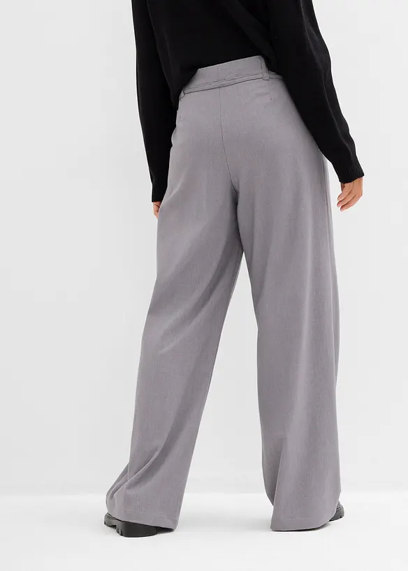 Bandplooibroek met ceintuur, bonprix