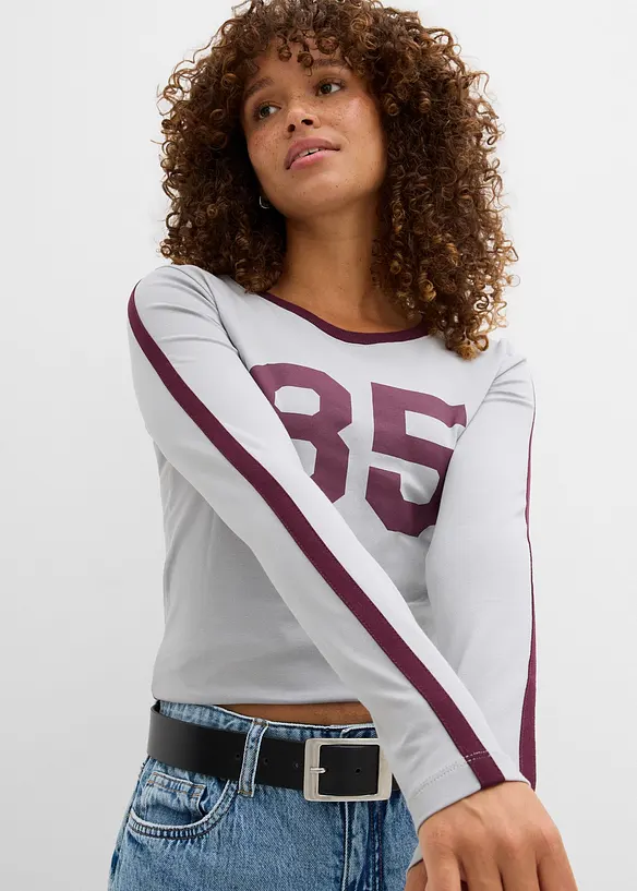 Longsleeve van lichte jersey, bonprix