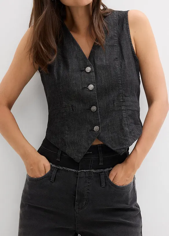 Straight jeans high waist, bonprix