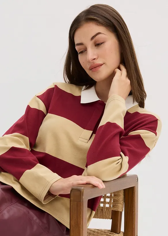 Poloshirt van biologisch katoen, bonprix
