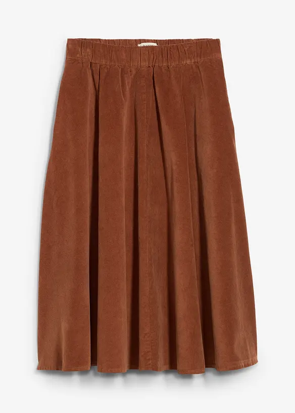 Corduroy rok van katoenmix, bonprix