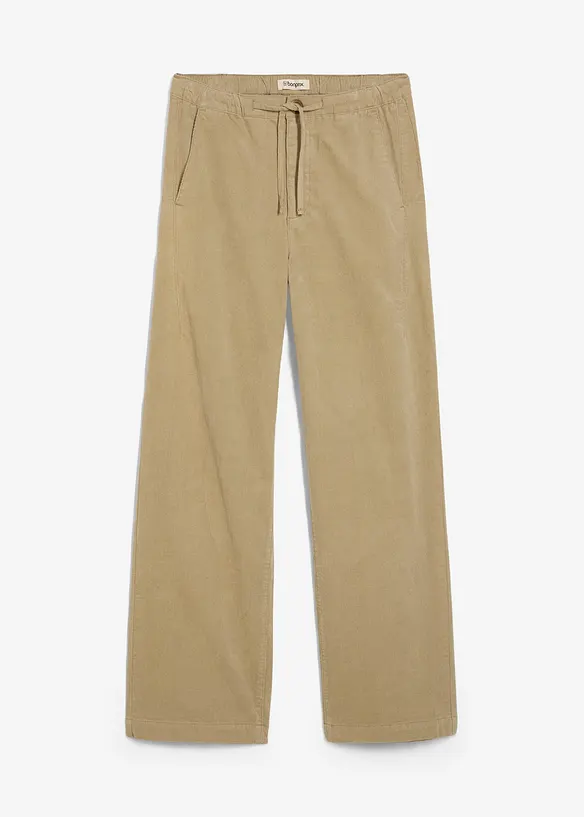 Corduroy broek in een katoenmix, bonprix