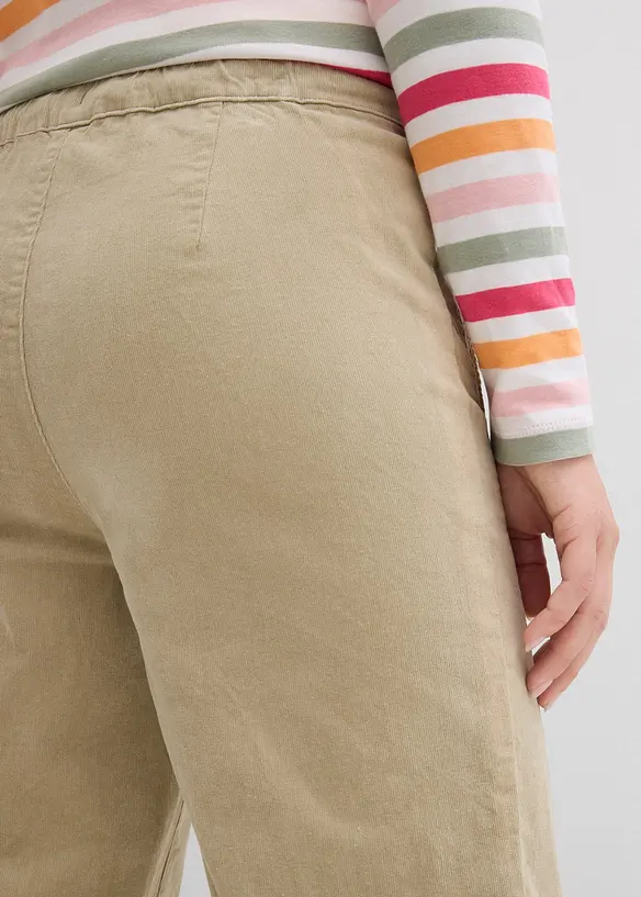 Corduroy broek in een katoenmix, bonprix