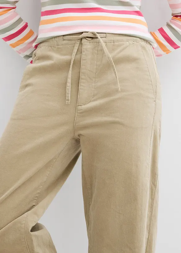 Corduroy broek in een katoenmix, bonprix