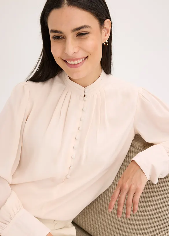 Tuniekblouse van chiffon, bonprix