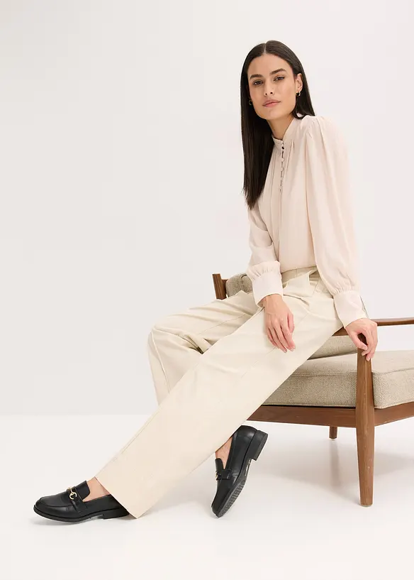 Tuniekblouse van chiffon, bonprix