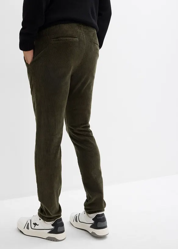 Stretch corduroy instapbroek, regular fit, bonprix