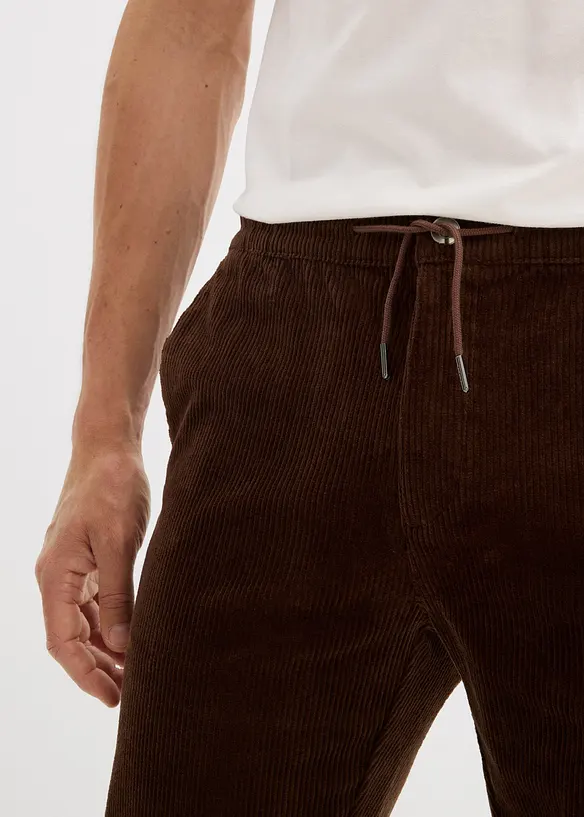 Stretch corduroy instapbroek, regular fit, bonprix