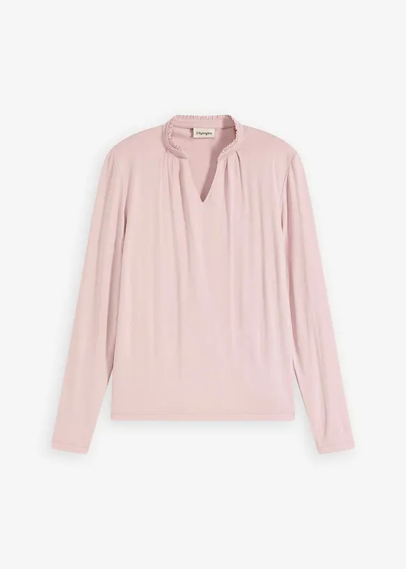 Shirt met opstaande kraag, bonprix
