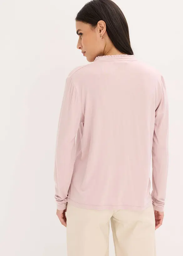 Shirt met opstaande kraag, bonprix