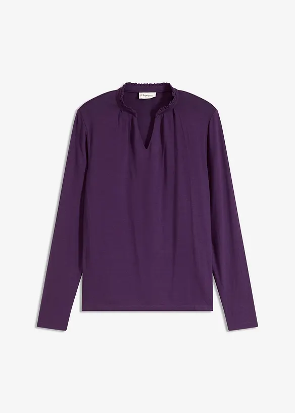 Shirt met opstaande kraag, bonprix