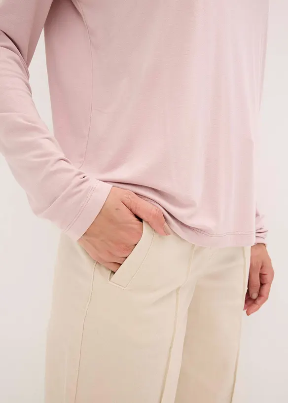Shirt met opstaande kraag, bonprix