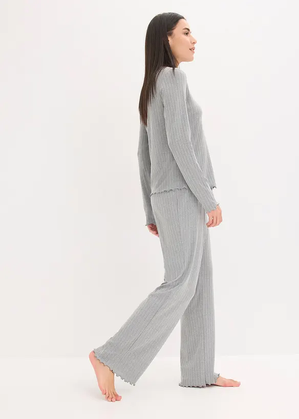 Huispak van zacht Pointelle jersey, bonprix