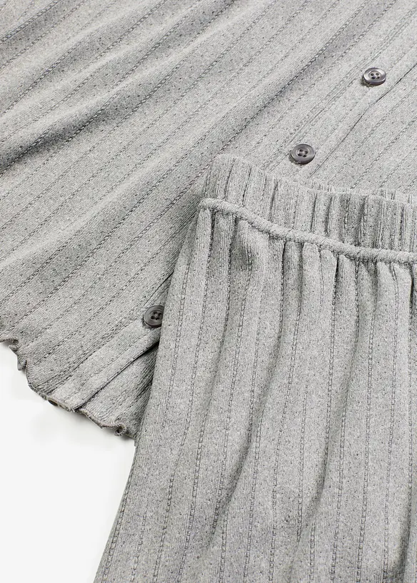 Huispak van zacht Pointelle jersey, bonprix