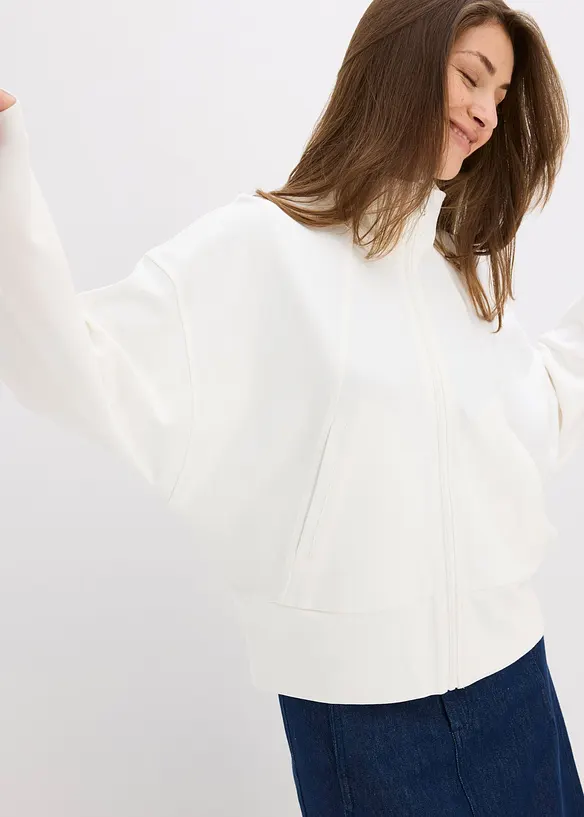 Sweatvest van comfortabel Punto di Roma, bonprix