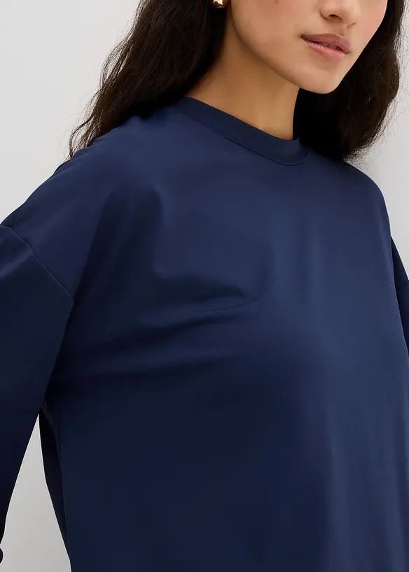Longshirt van een soepele stof, bonprix