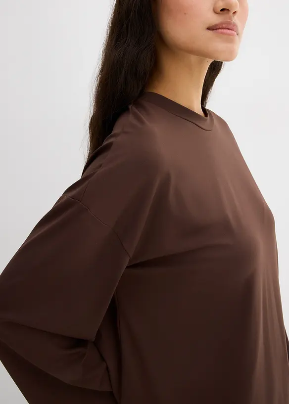 Longshirt van een soepele stof, bonprix