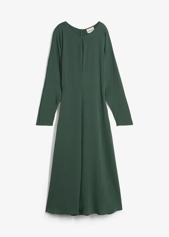 Gedrapeerde midi jurk, bonprix