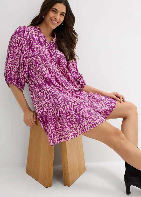 Tuniekjurk van zachte viscose, bonprix