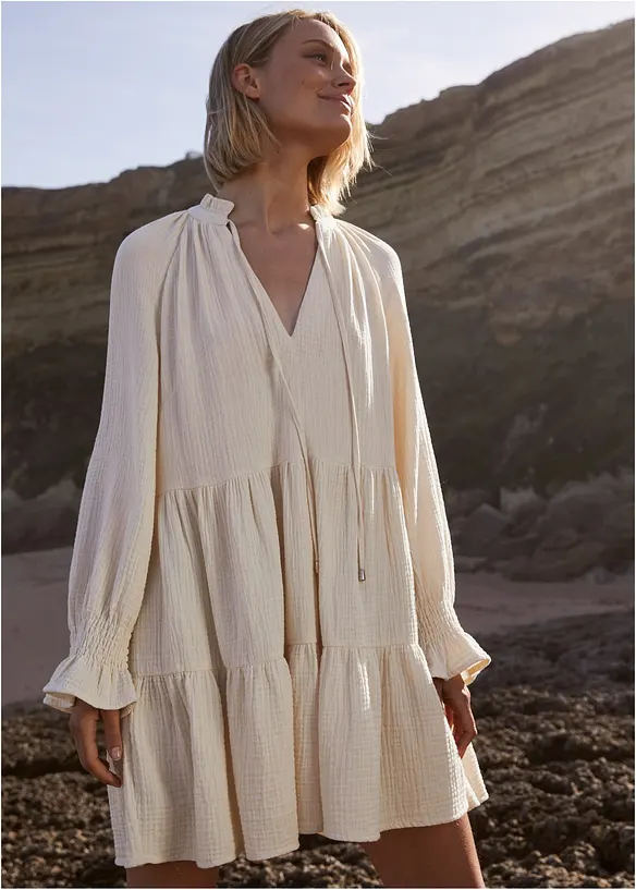 Jurk van mousseline, bonprix