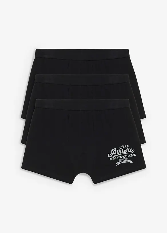 Strakke boxer met zacht katoen (set van 3), bonprix