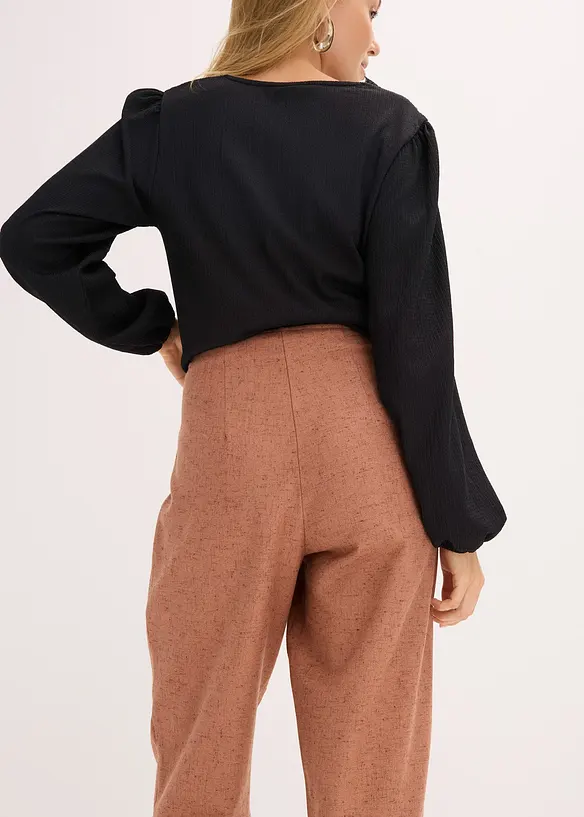 Broek in wollook, bonprix