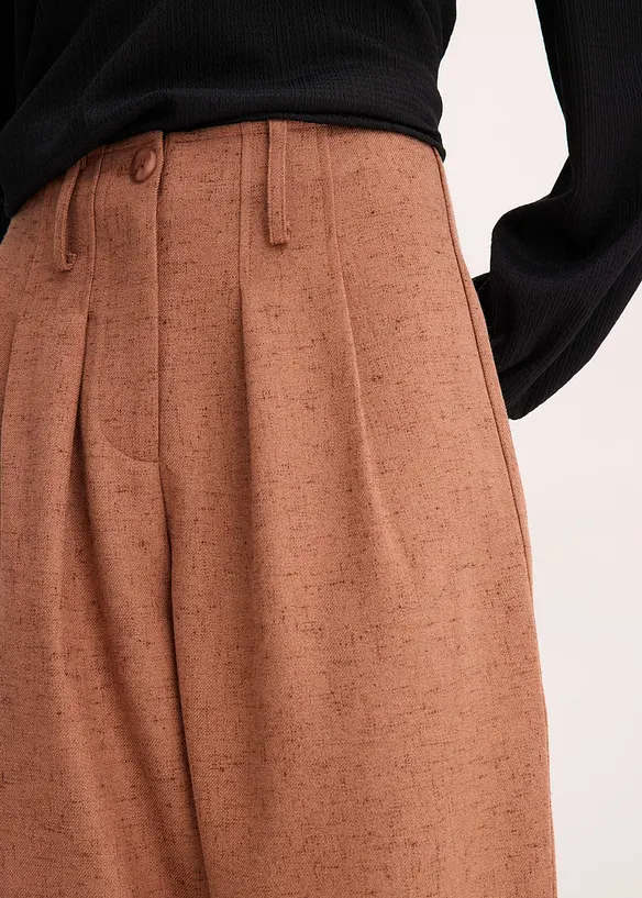 Broek in wollook, bonprix
