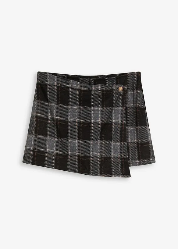 Skort met sierknop, bonprix