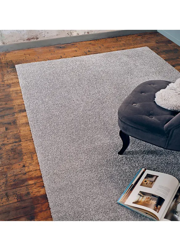 Wasbaar vloerkleed met zachte pool, bonprix