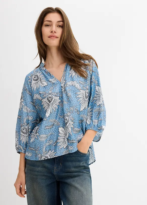 Tuniek van een zachte viscosemix, bonprix