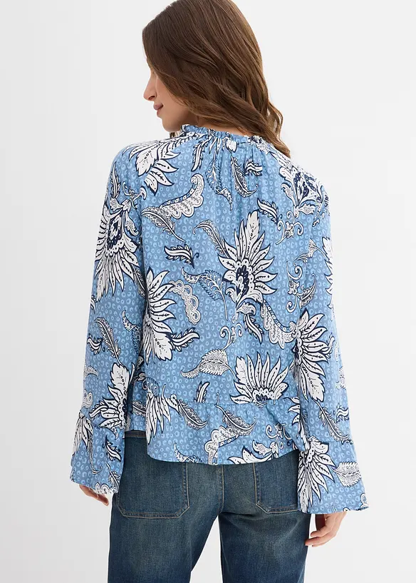 Shirtblouse van een zachte modalmix, bonprix