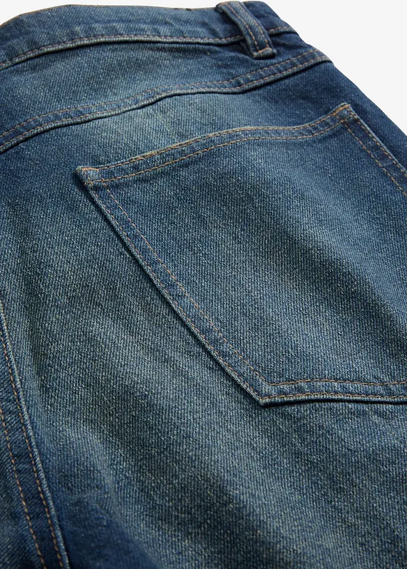 Straight jeans, high waist, low stretch, bonprix