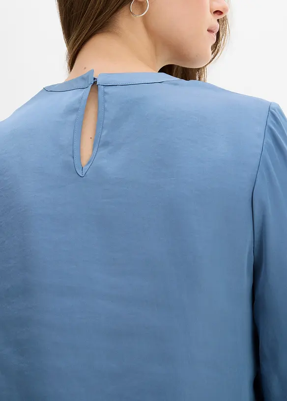 Blouse van elegant satijn, bonprix