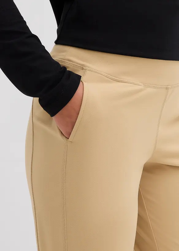 Capribroek van zacht materiaal, bonprix