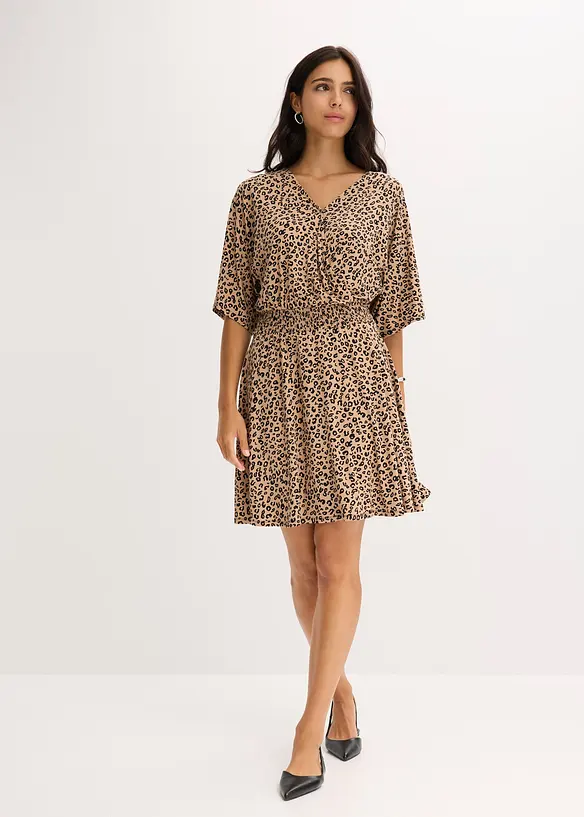 Jersey jurk in een viscosemix, bonprix
