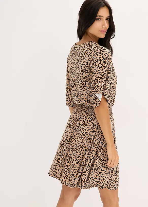 Jersey jurk in een viscosemix, bonprix