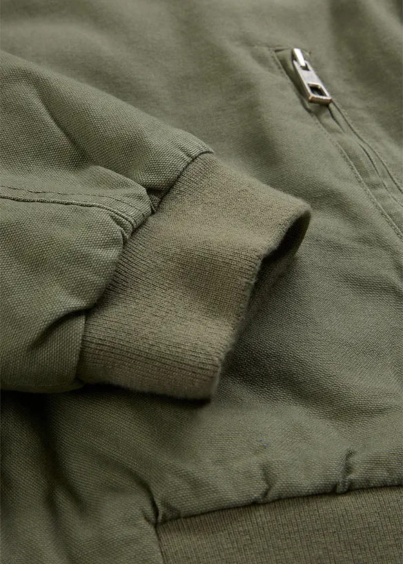 Outdoorjas van puur katoen, bonprix