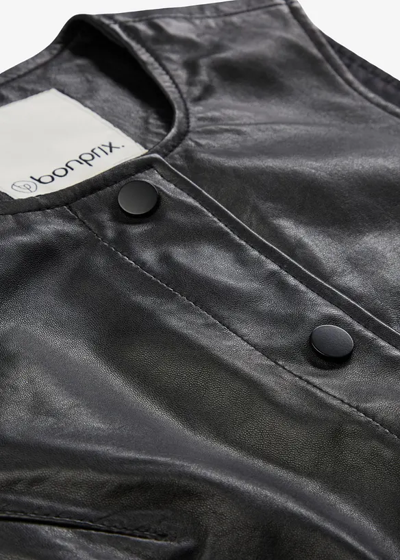 Bodywarmer van lamsnappa, bonprix