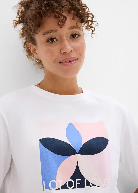 T-shirt van katoen, bonprix