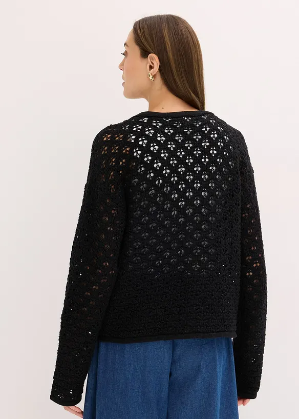 Ajour vest, bonprix