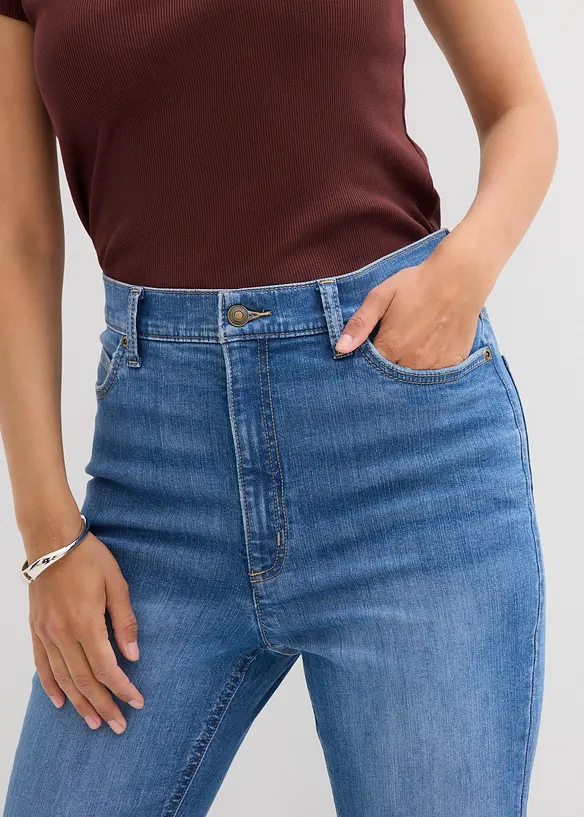 Bootcut jeans, high waist, bonprix