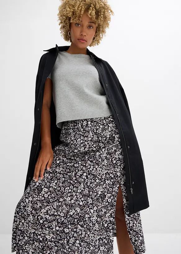 Midirok van viscose, bonprix