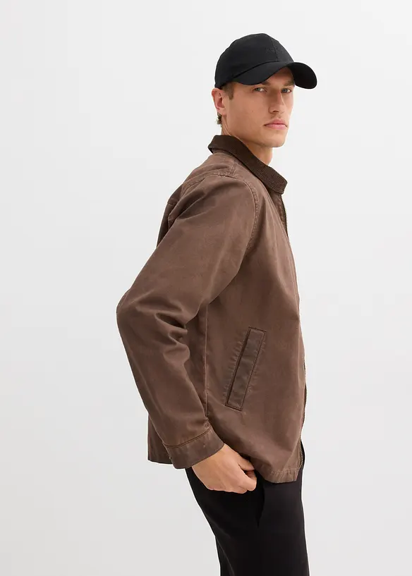 Pilotenjack in gewassen look, bonprix