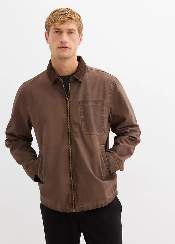 Pilotenjack in gewassen look, bonprix