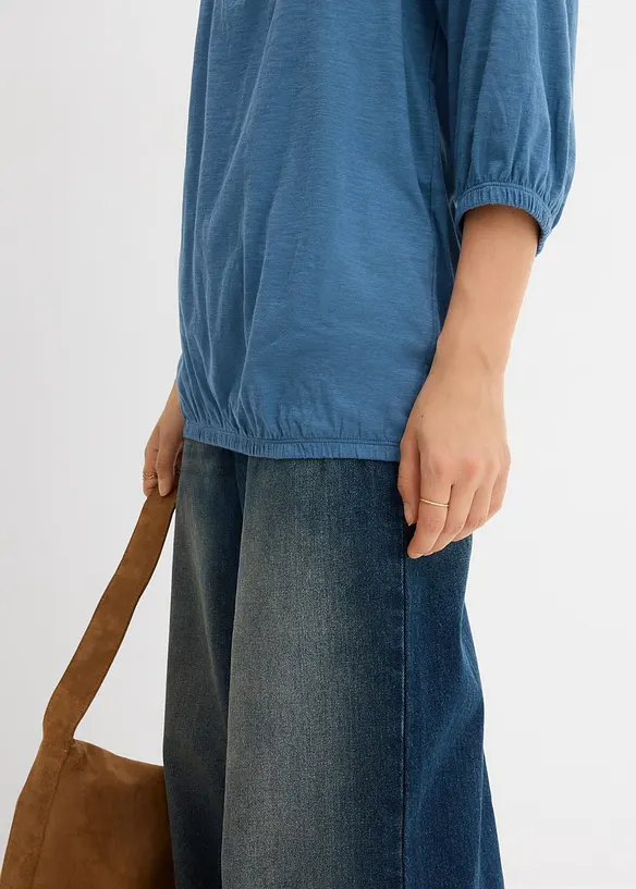 Shirtblouse van biologisch katoen, bonprix